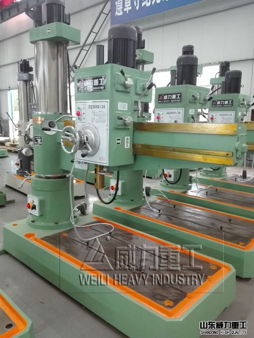 機械50搖臂鉆床外觀圖